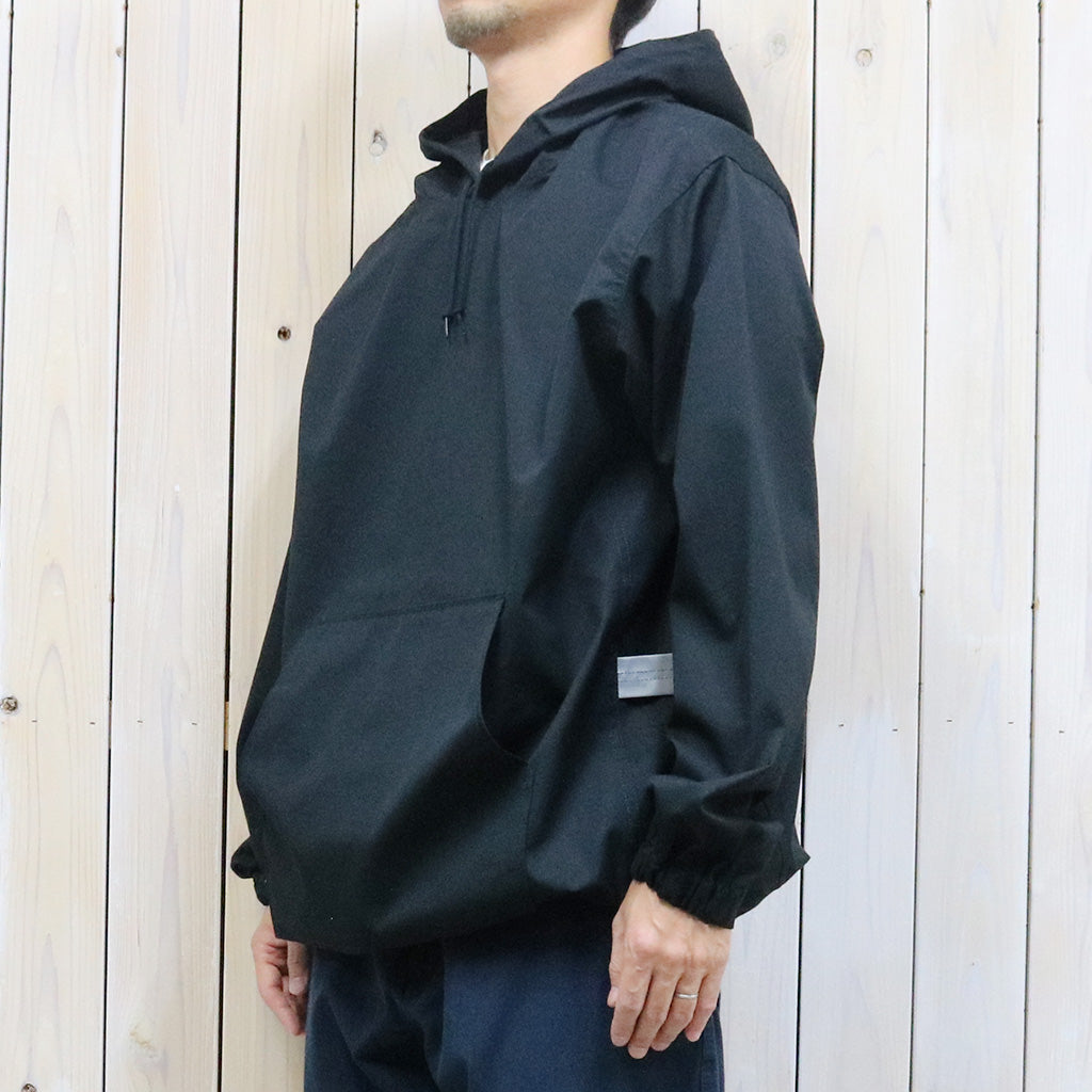 SASSAFRAS『GARDENER BUD SMOCK(POPLIN)』(BLACK)