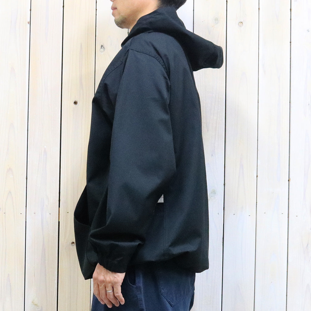 SASSAFRAS『GARDENER BUD SMOCK(POPLIN)』(BLACK)