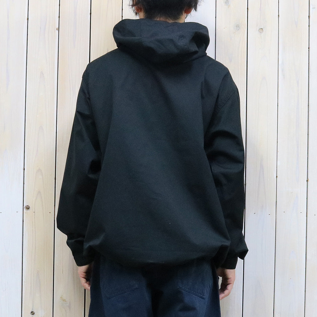 SASSAFRAS『GARDENER BUD SMOCK(POPLIN)』(BLACK)