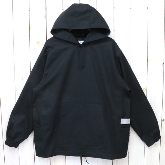 SASSAFRAS『GARDENER BUD SMOCK(POPLIN)』(BLACK)