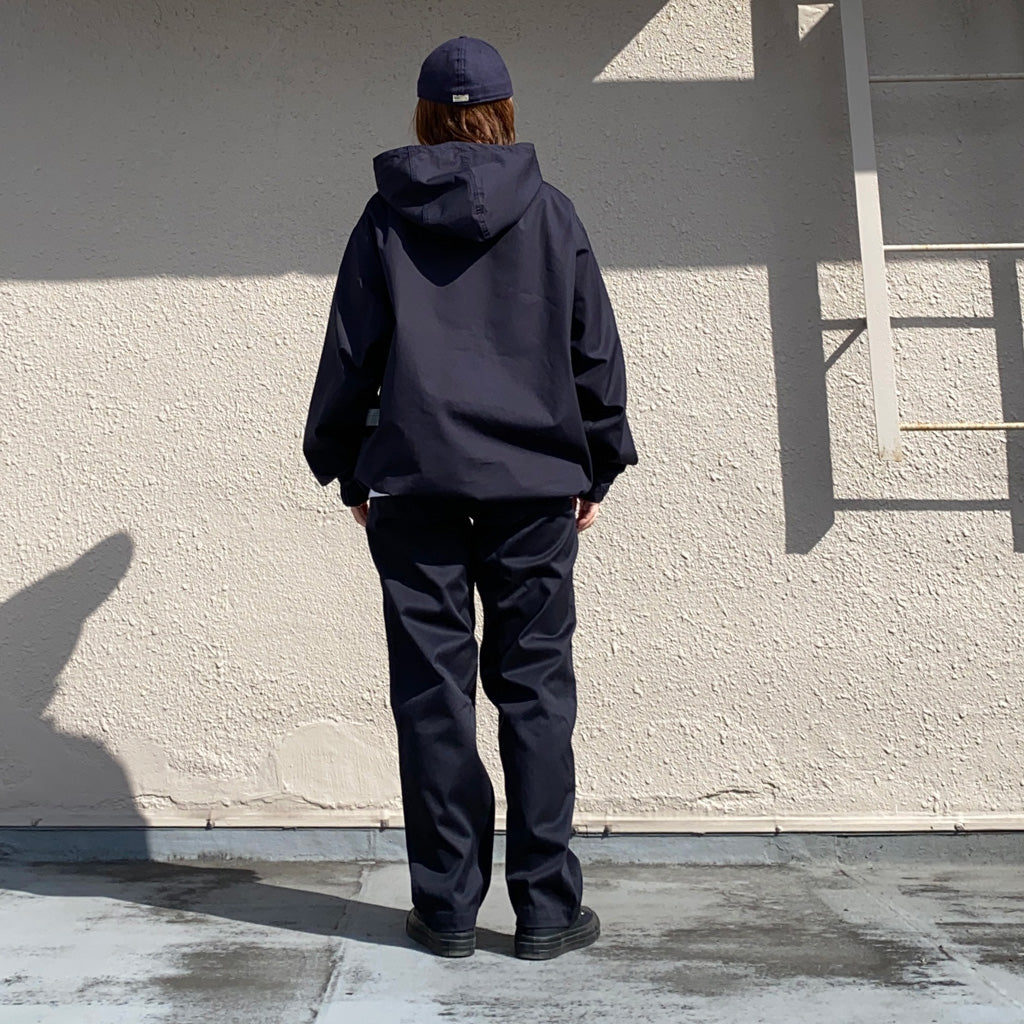 SASSAFRAS『GARDENER BUD SMOCK(POPLIN)』(NAVY)