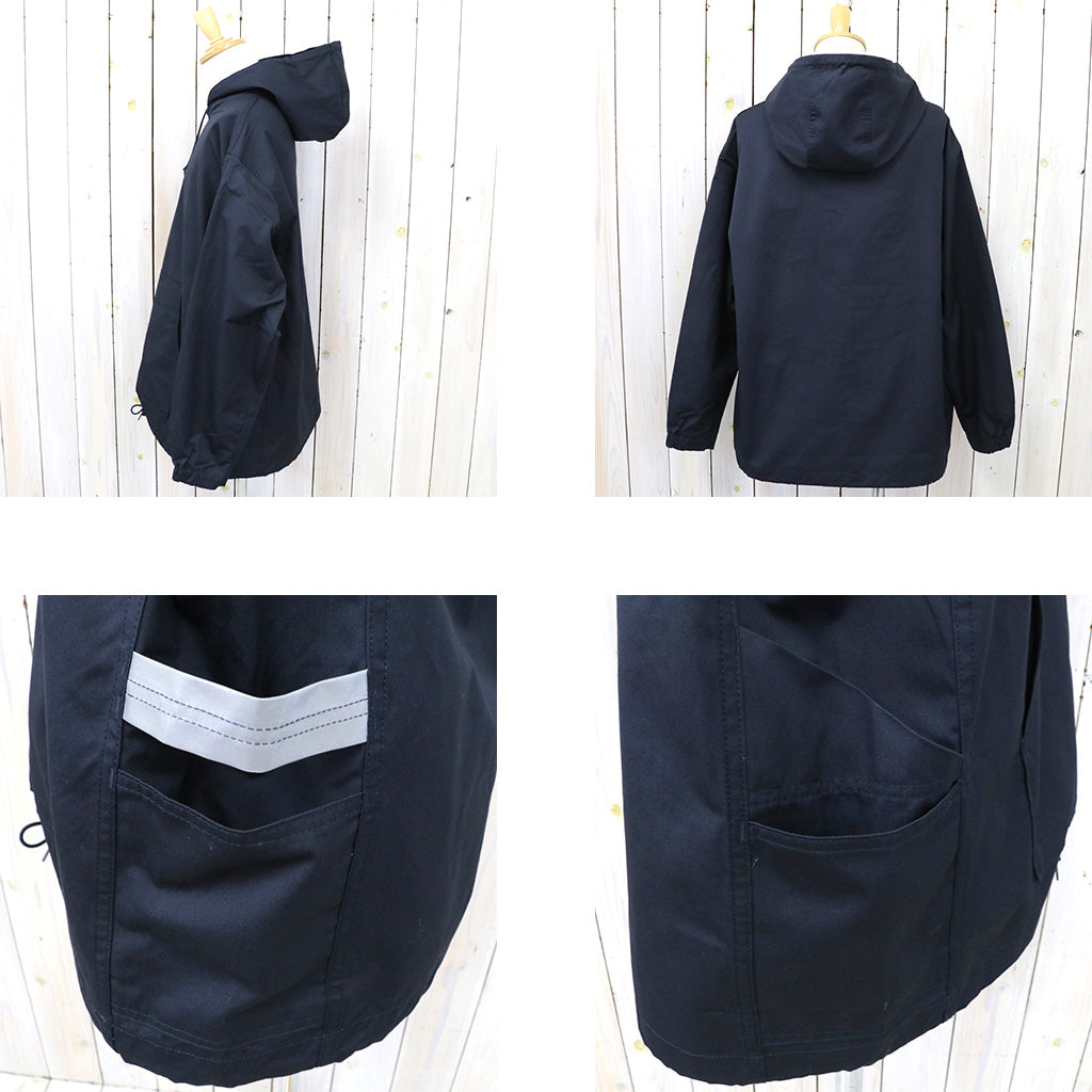 SASSAFRAS『GARDENER BUD SMOCK(POPLIN)』(NAVY)