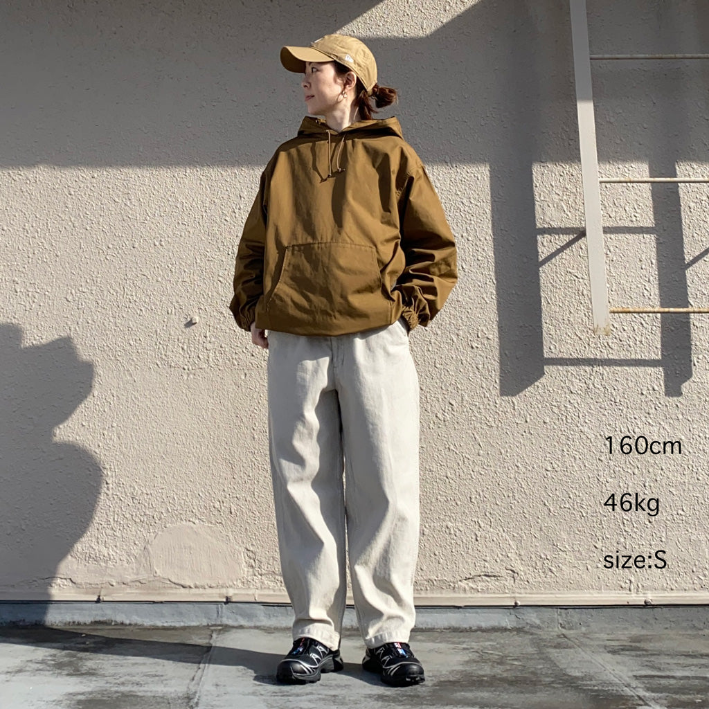 SASSAFRAS『GARDENER BUD SMOCK(POPLIN)』(DARK KHAKI)