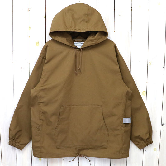 SASSAFRAS『GARDENER BUD SMOCK(POPLIN)』(DARK KHAKI)
