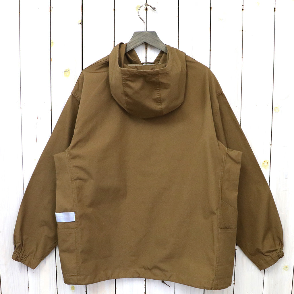 SASSAFRAS『GARDENER BUD SMOCK(POPLIN)』(DARK KHAKI)