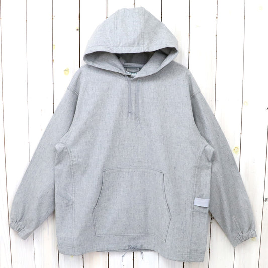SASSAFRAS『GARDENER BUD SMOCK(PLANE WEAVE)』(HEATHER GRAY)