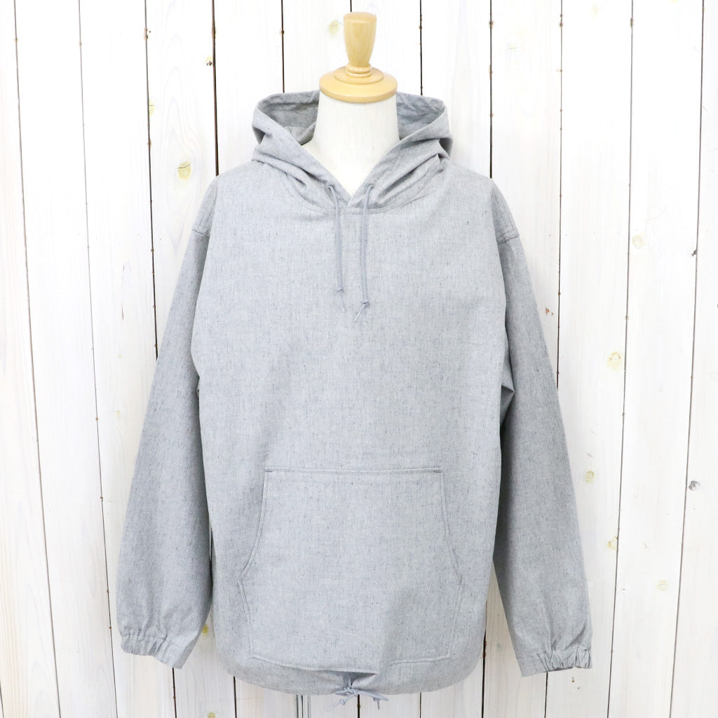 SASSAFRAS『GARDENER BUD SMOCK(PLANE WEAVE)』(HEATHER GRAY)