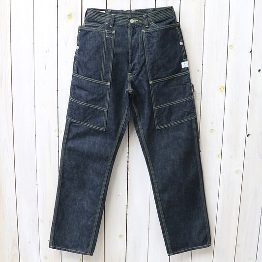 SASSAFRAS : FALL LEAF TOUGH PANTS(13.5oz DENIM) (INDIGO)