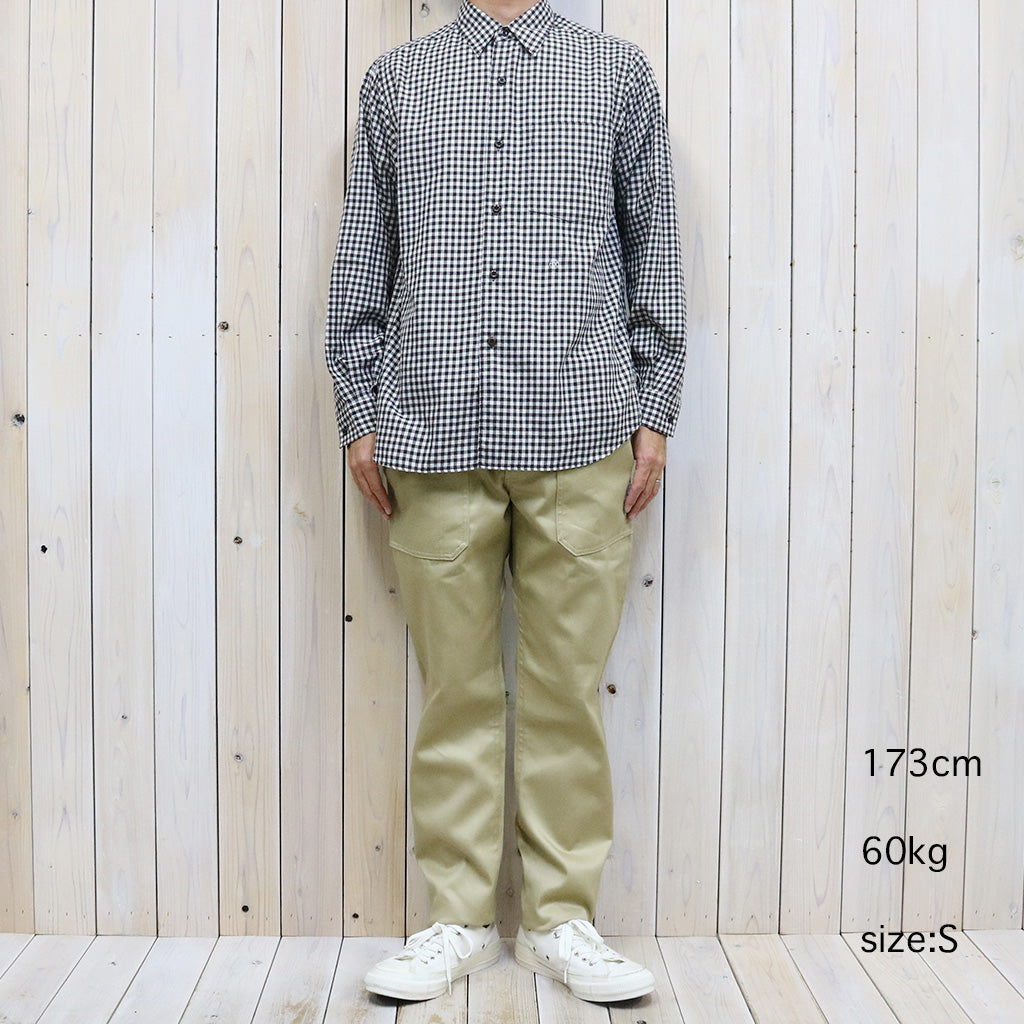 SASSAFRAS『FALL LEAF SPRAYER PANTS(WEST POINT)』(BEIGE)