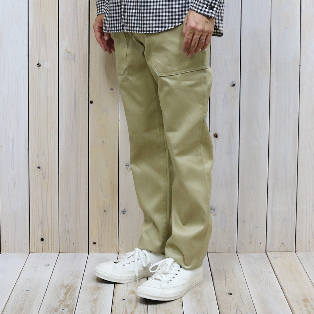 SASSAFRAS『FALL LEAF SPRAYER PANTS(WEST POINT)』(BEIGE)