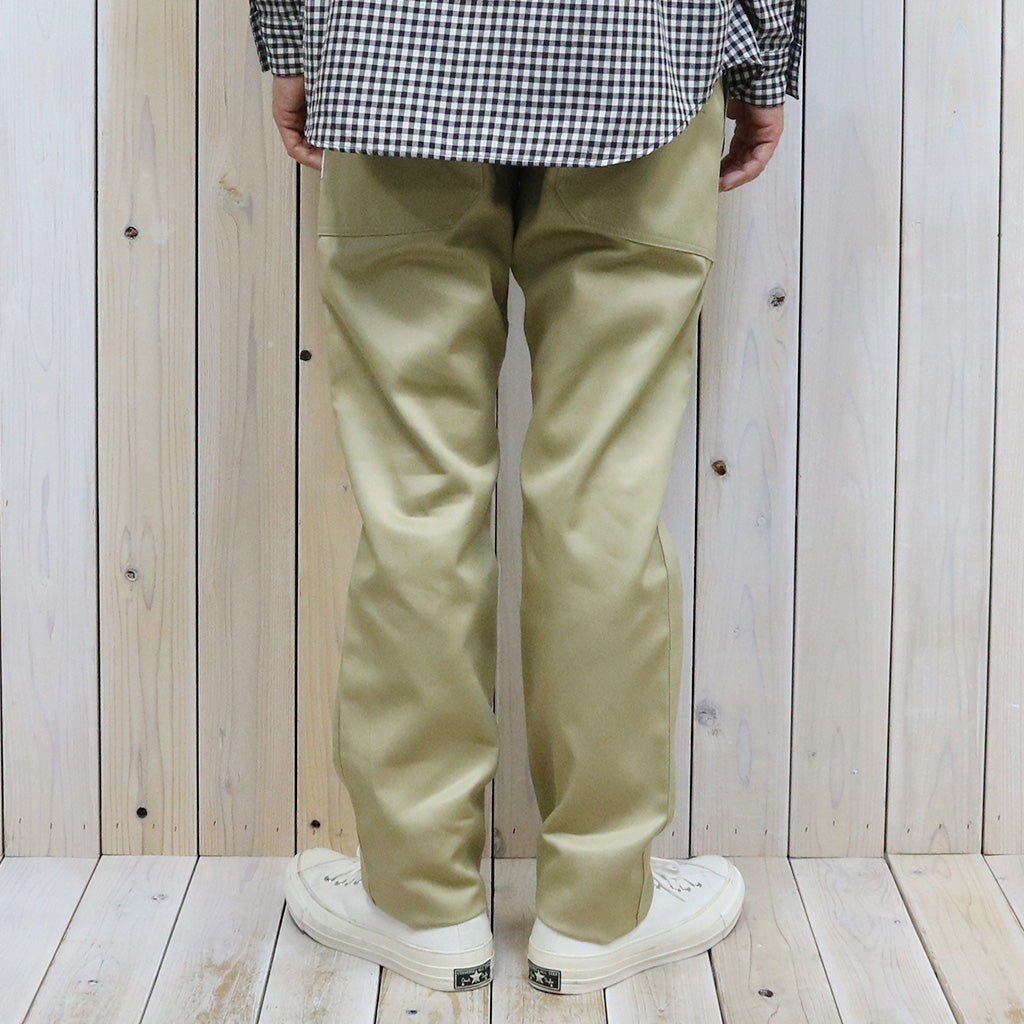 SASSAFRAS『FALL LEAF SPRAYER PANTS(WEST POINT)』(BEIGE)