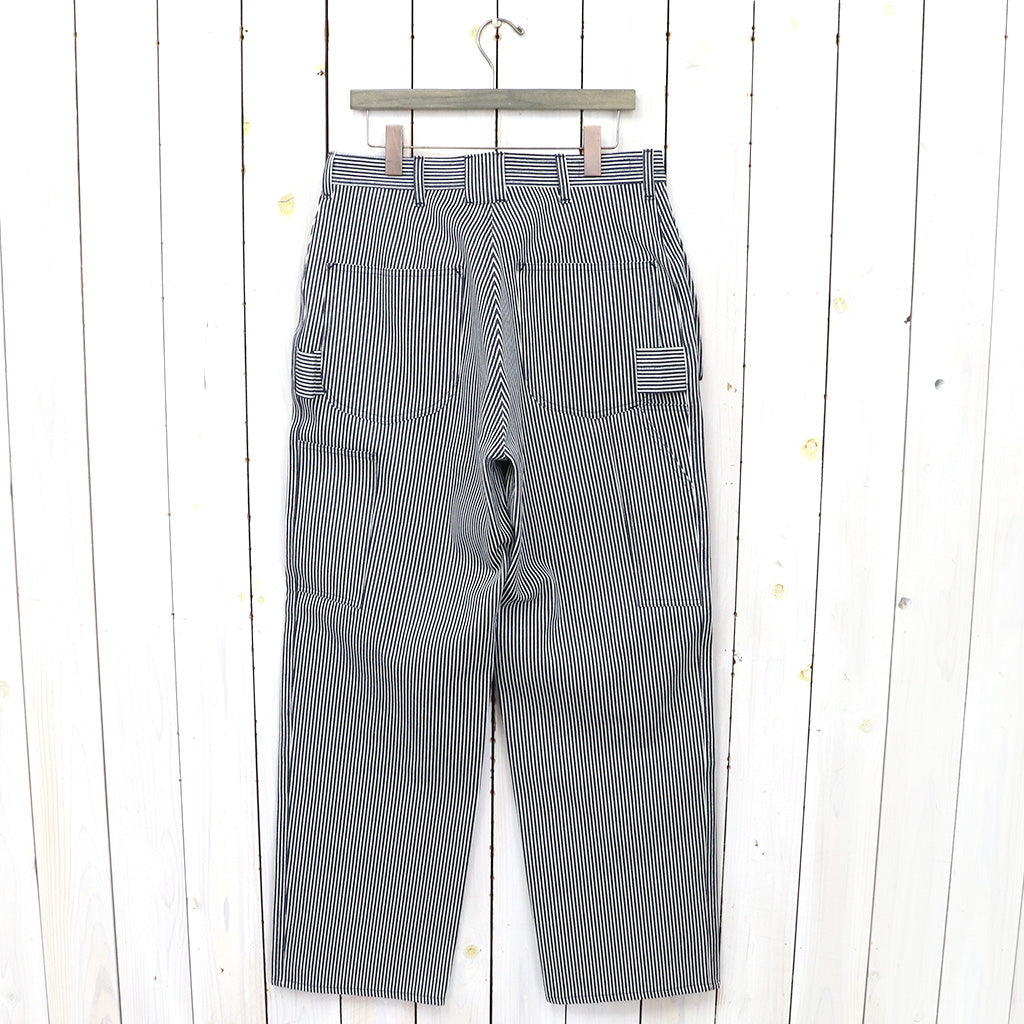 SASSAFRAS『LANDSCAPER PANTS(12.7oz INDIGO HICKORY)』(WHITE/INDIGO)