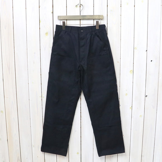 SASSAFRAS『W SPRAYER 5 PANTS(SELVEDGE DUCK)』(BLACK)
