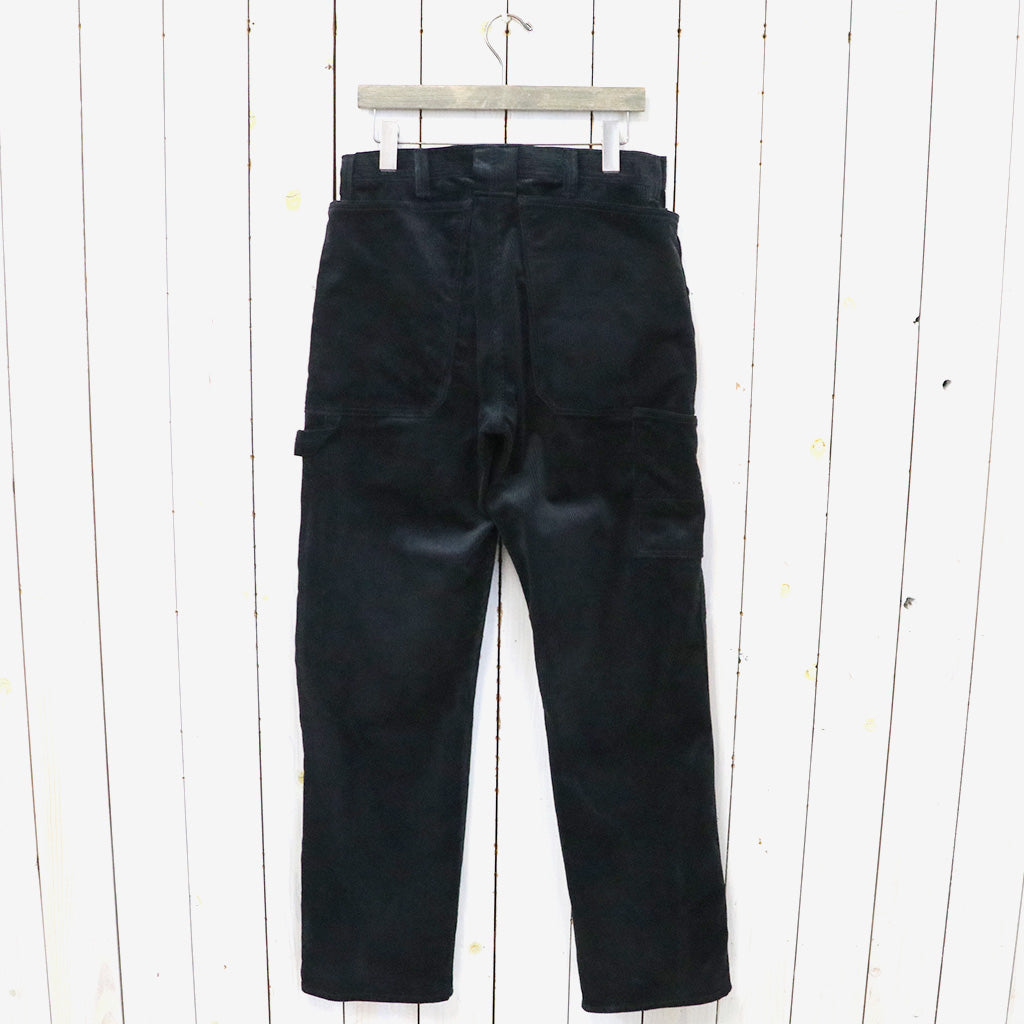 SASSAFRAS『FALL LEAF GARDENER PANTS(9W CORDUROY)』(BLACK)