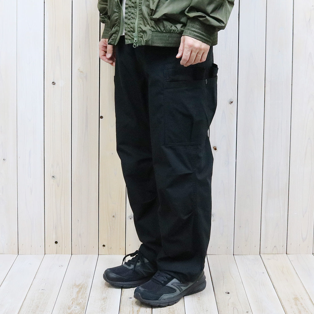 SASSAFRAS『OVERGROWN PANTS(C/N RIPSTOP)』(BLACK)