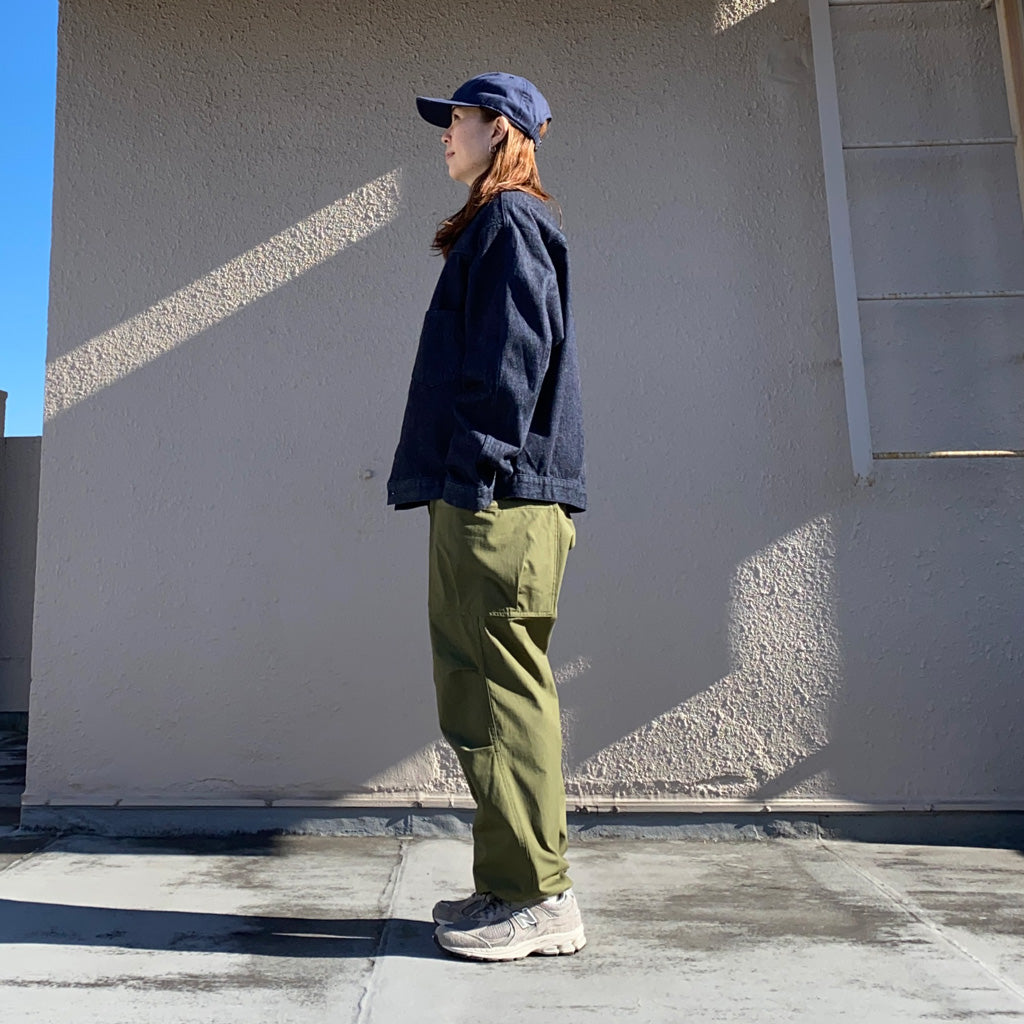 SASSAFRAS『OVERGROWN PANTS(C/N RIPSTOP)』(OLIVE)