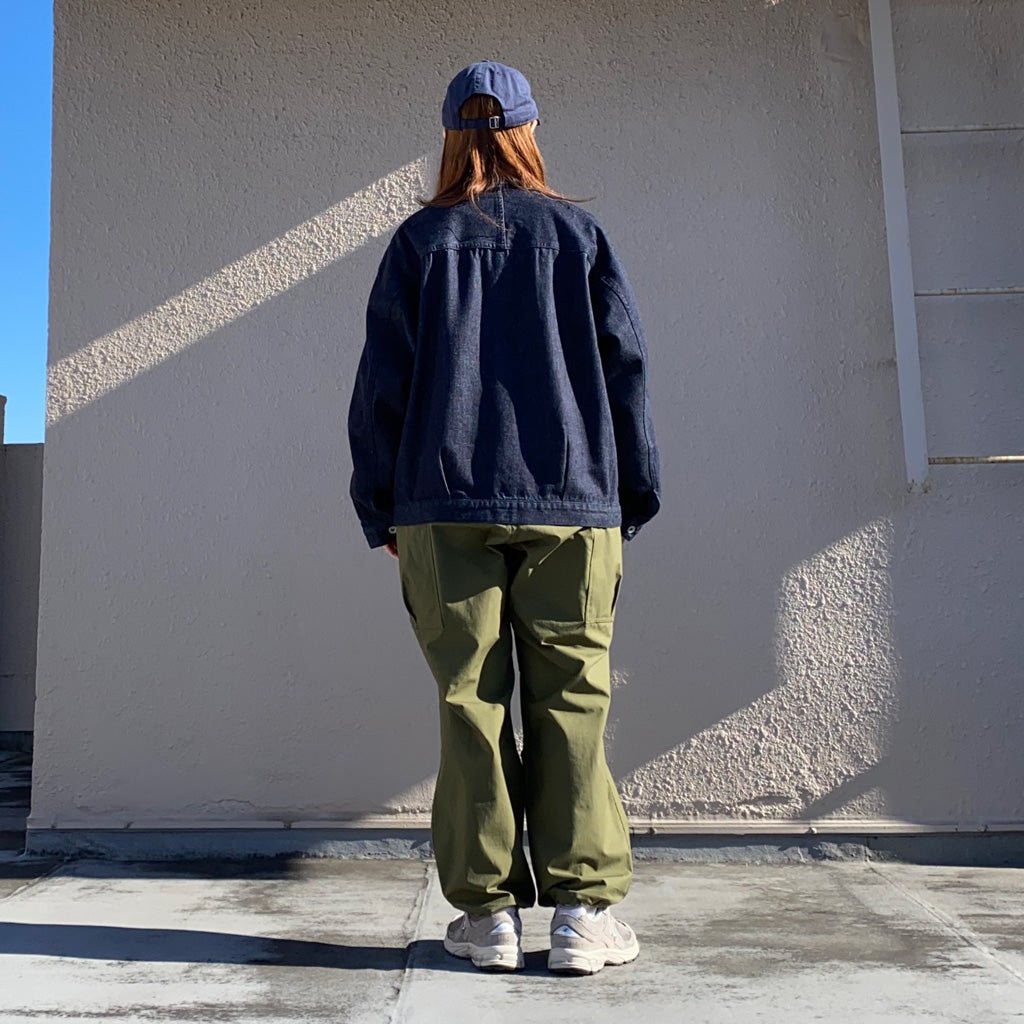 SASSAFRAS『OVERGROWN PANTS(C/N RIPSTOP)』(OLIVE)