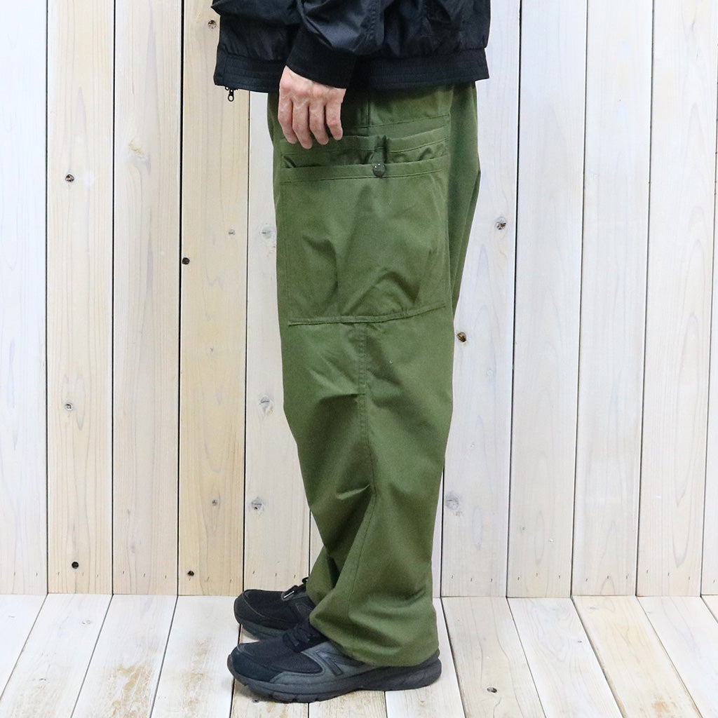 SASSAFRAS『OVERGROWN PANTS(C/N RIPSTOP)』(OLIVE)
