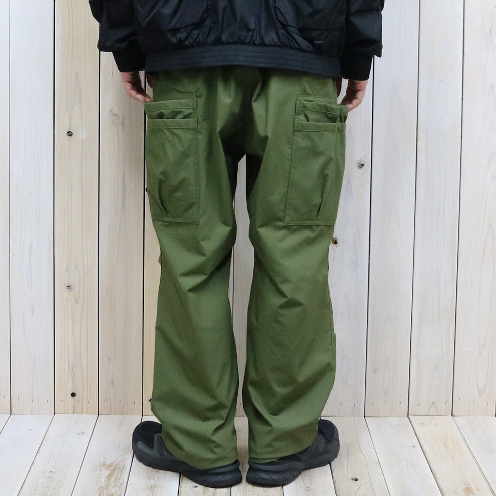SASSAFRAS『OVERGROWN PANTS(C/N RIPSTOP)』(OLIVE)