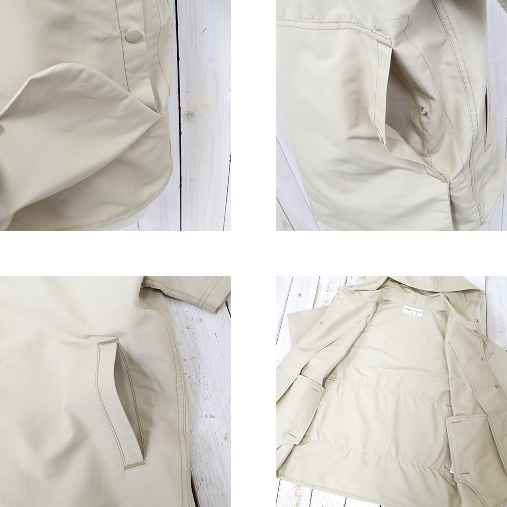 SASSAFRAS『SEED BOMB BUD JACKET 1/2(60/40)』(BEIGE)