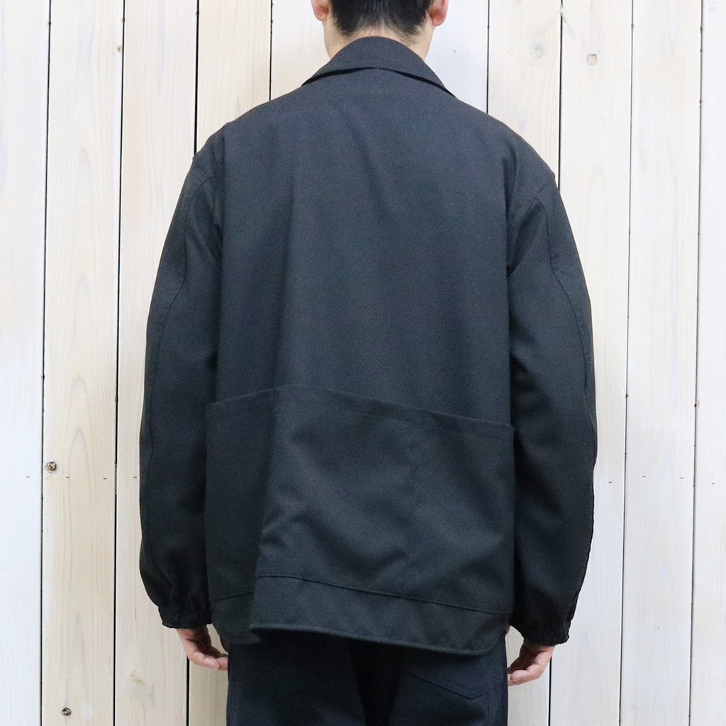 SASSAFRAS『CULTIVATOR JACKET(WOOL LIKE TROPICAL)』(BLACK) – Reggieshop