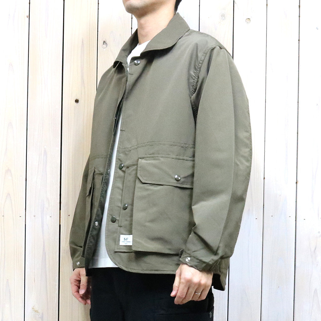 SASSAFRAS『CULTIVATOR JACKET(60/40)』(OLIVE)