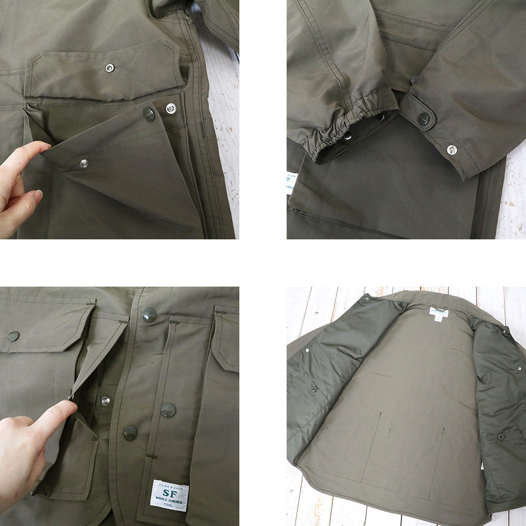 SASSAFRAS『CULTIVATOR JACKET(60/40)』(OLIVE)