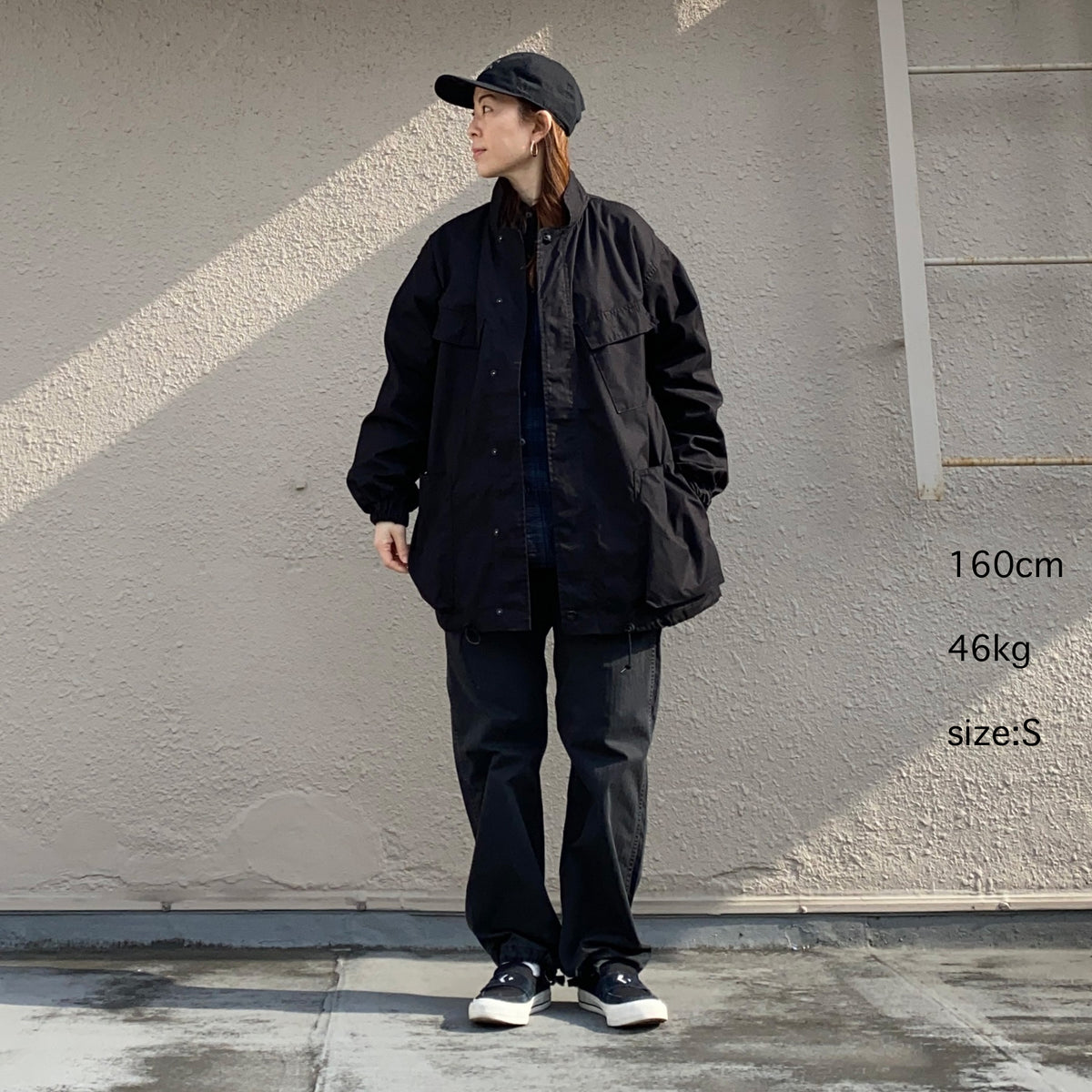 SASSAFRAS『DIGS CREW PROTECTIVE JACKET(C/N WEATHER)』(BLACK)