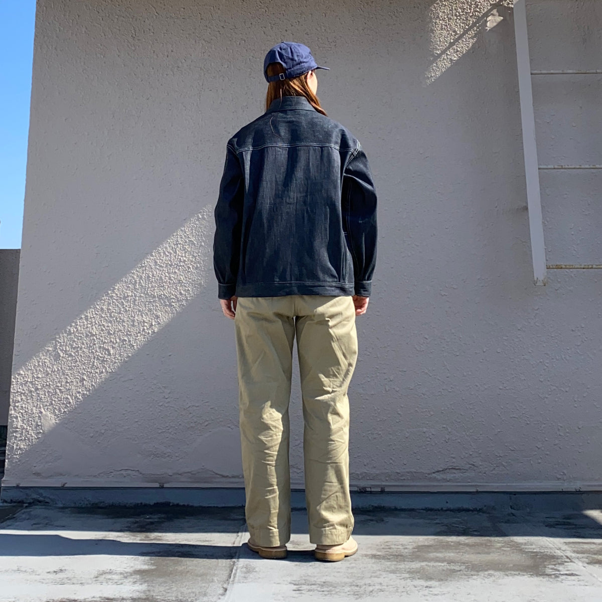 SASSAFRAS『GARDENERS JACKET(8.5oz WORK DENIM)』(INDIGO)