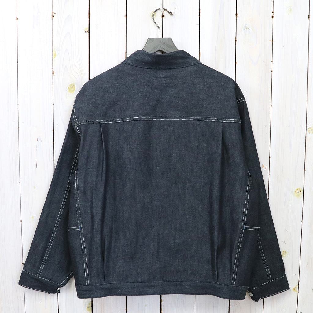 SASSAFRAS『GARDENERS JACKET(8.5oz WORK DENIM)』(INDIGO)