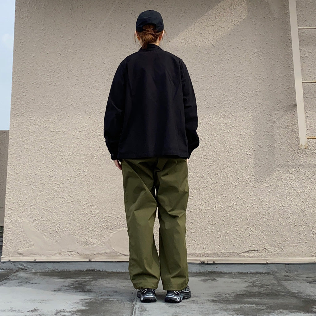 SASSAFRAS『OVERGROWN ARMOR PANTS(C/N WEATHER)』(OLIVE)