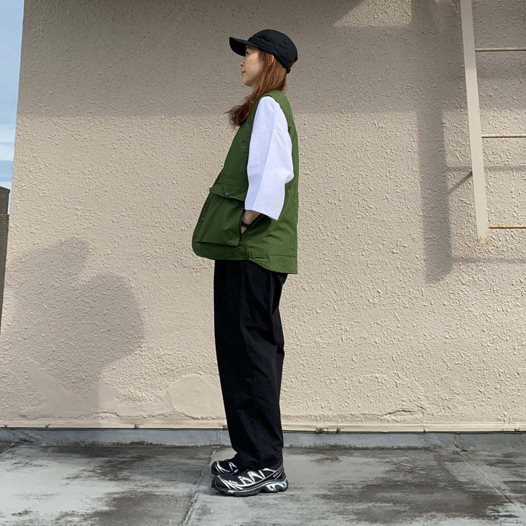SASSAFRAS『CULTIVATOR VEST(WEATHER)』(OLIVE)