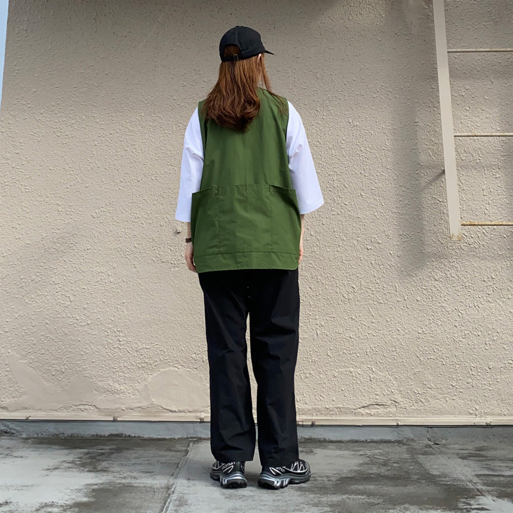 SASSAFRAS『CULTIVATOR VEST(WEATHER)』(OLIVE)