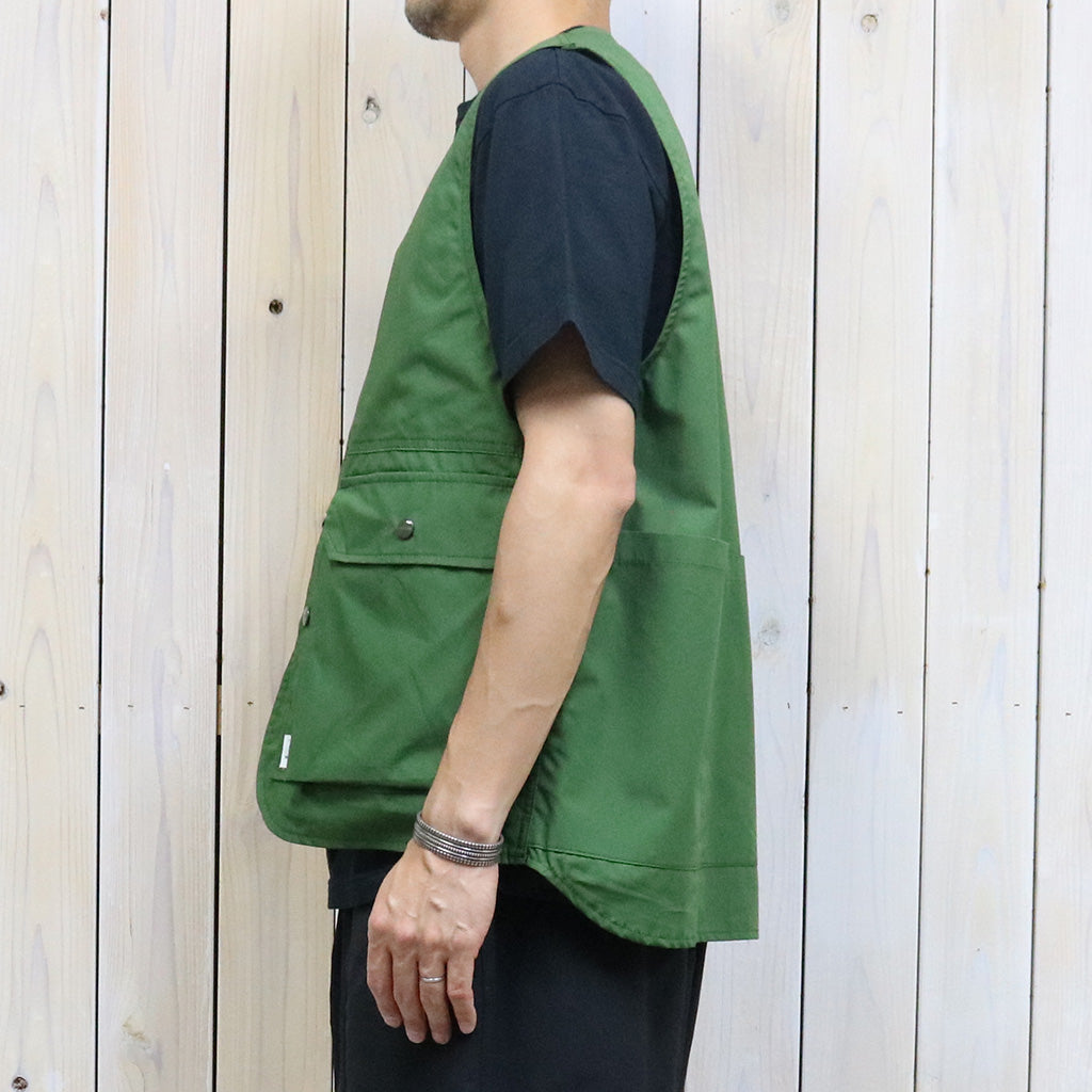 SASSAFRAS『CULTIVATOR VEST(WEATHER)』(OLIVE)