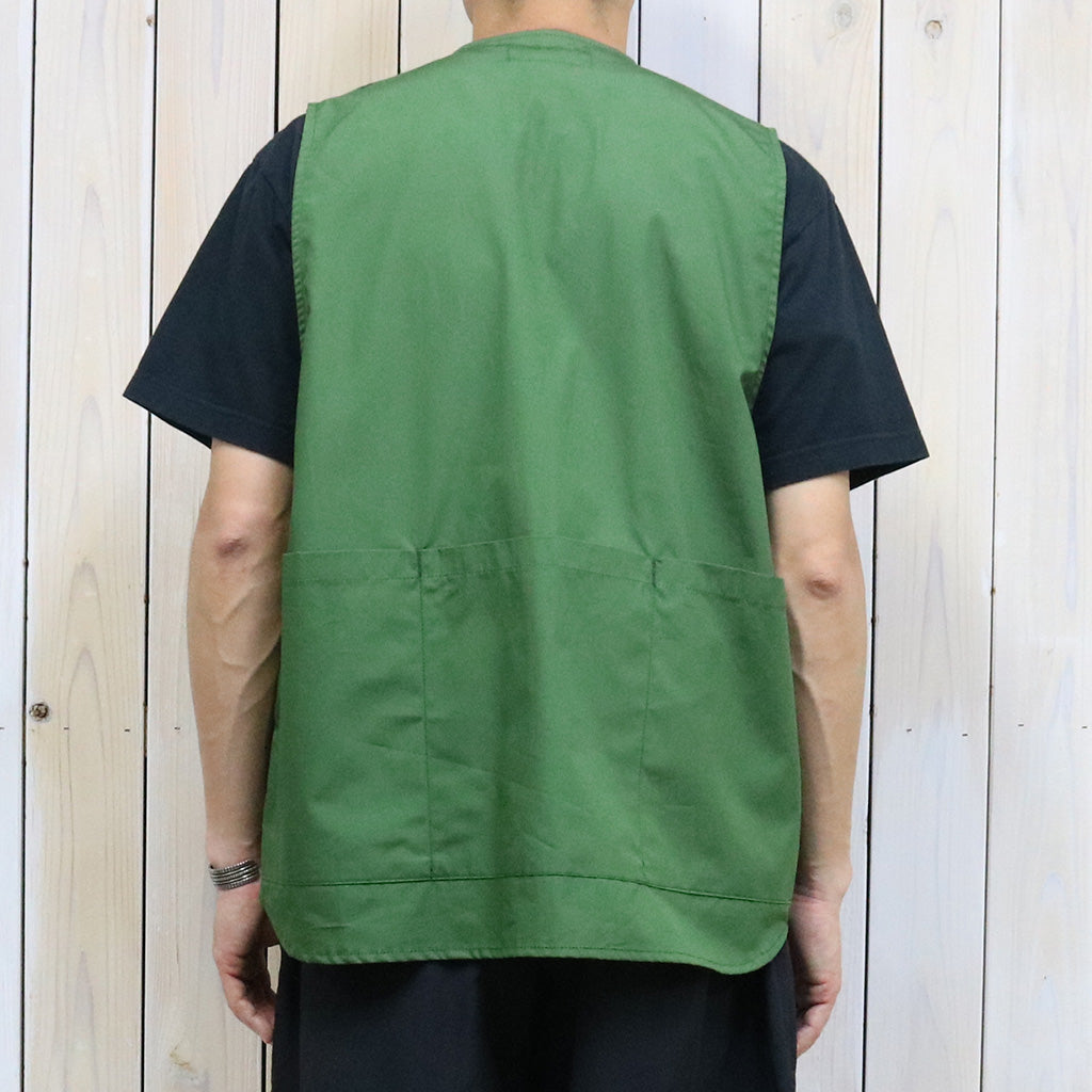 SASSAFRAS『CULTIVATOR VEST(WEATHER)』(OLIVE)