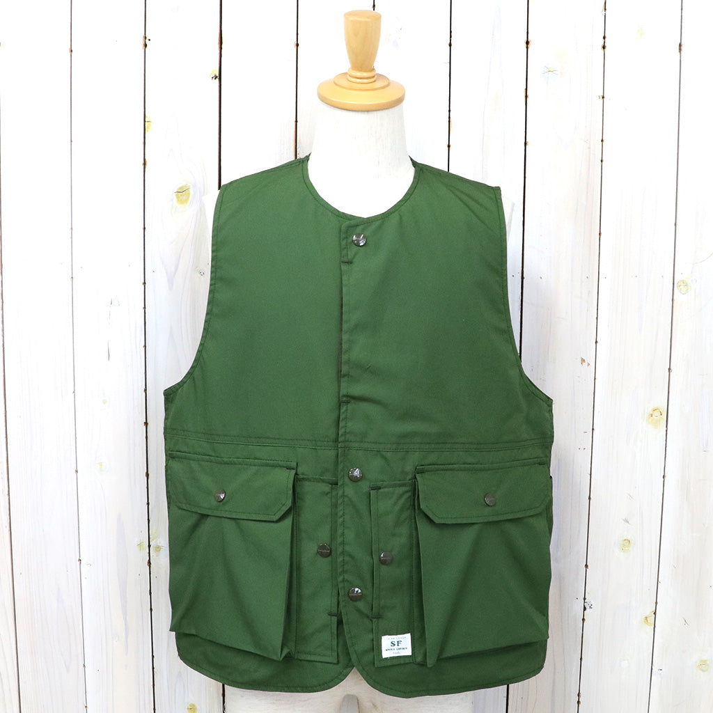 SASSAFRAS『CULTIVATOR VEST(WEATHER)』(OLIVE)