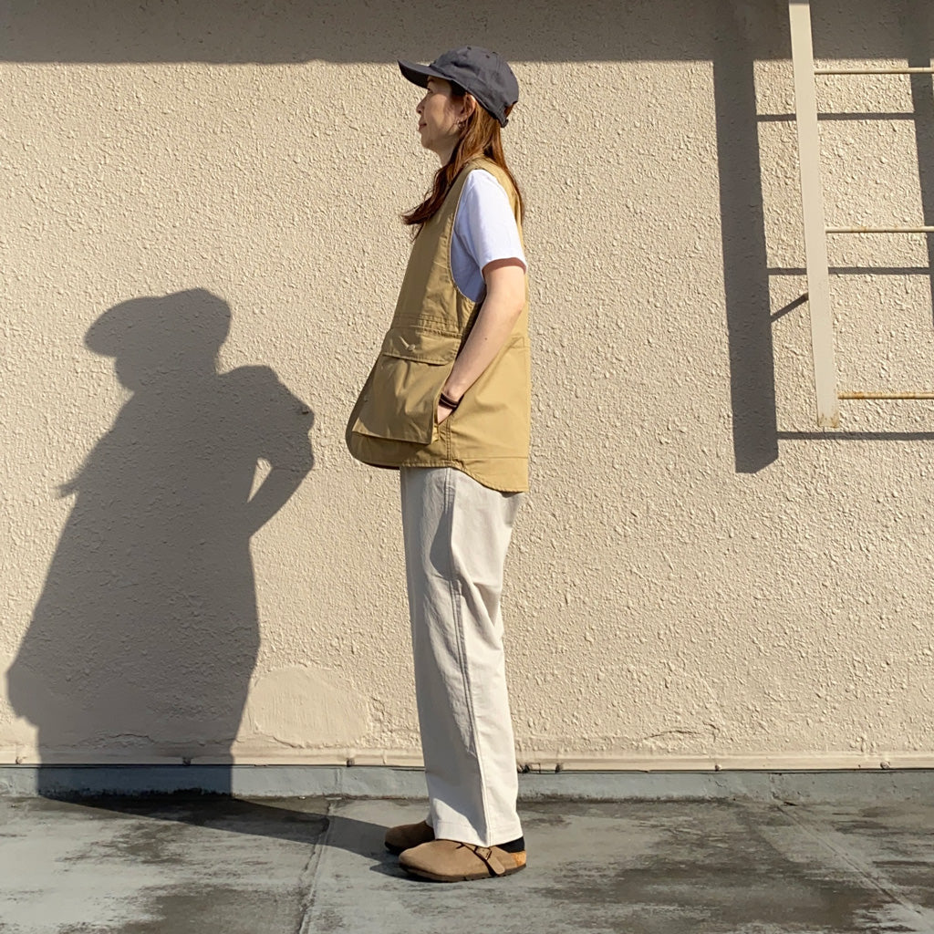SASSAFRAS『CULTIVATOR VEST(WEATHER)』(BEIGE)