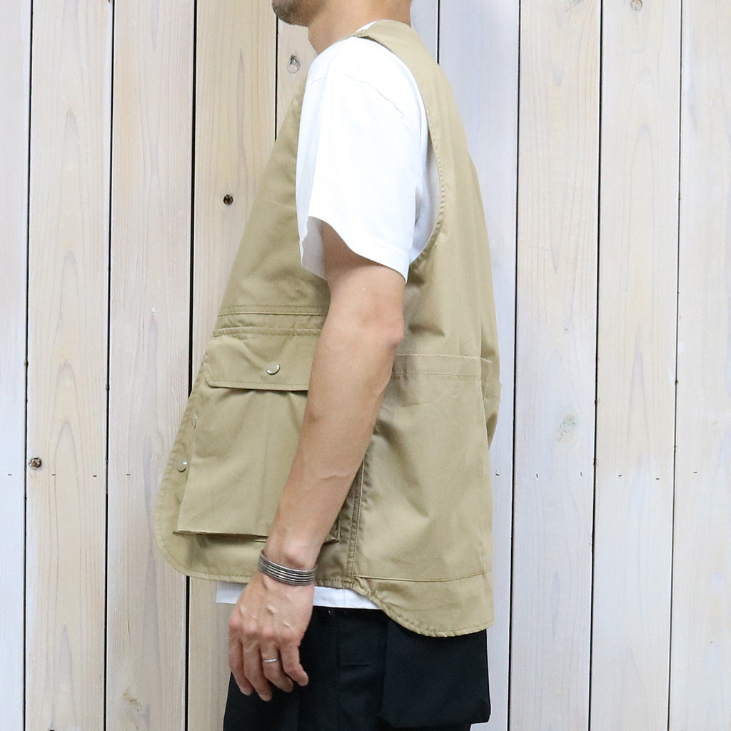SASSAFRAS『CULTIVATOR VEST(WEATHER)』(BEIGE)