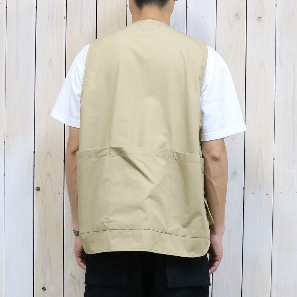 SASSAFRAS『CULTIVATOR VEST(WEATHER)』(BEIGE)