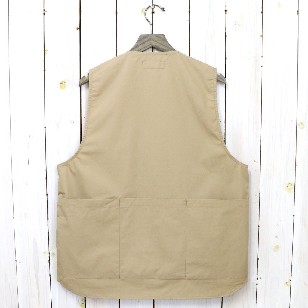 SASSAFRAS『CULTIVATOR VEST(WEATHER)』(BEIGE)