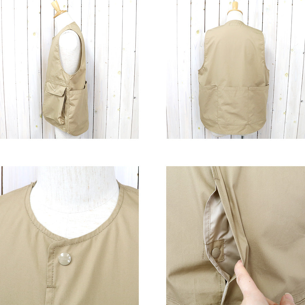 SASSAFRAS『CULTIVATOR VEST(WEATHER)』(BEIGE)