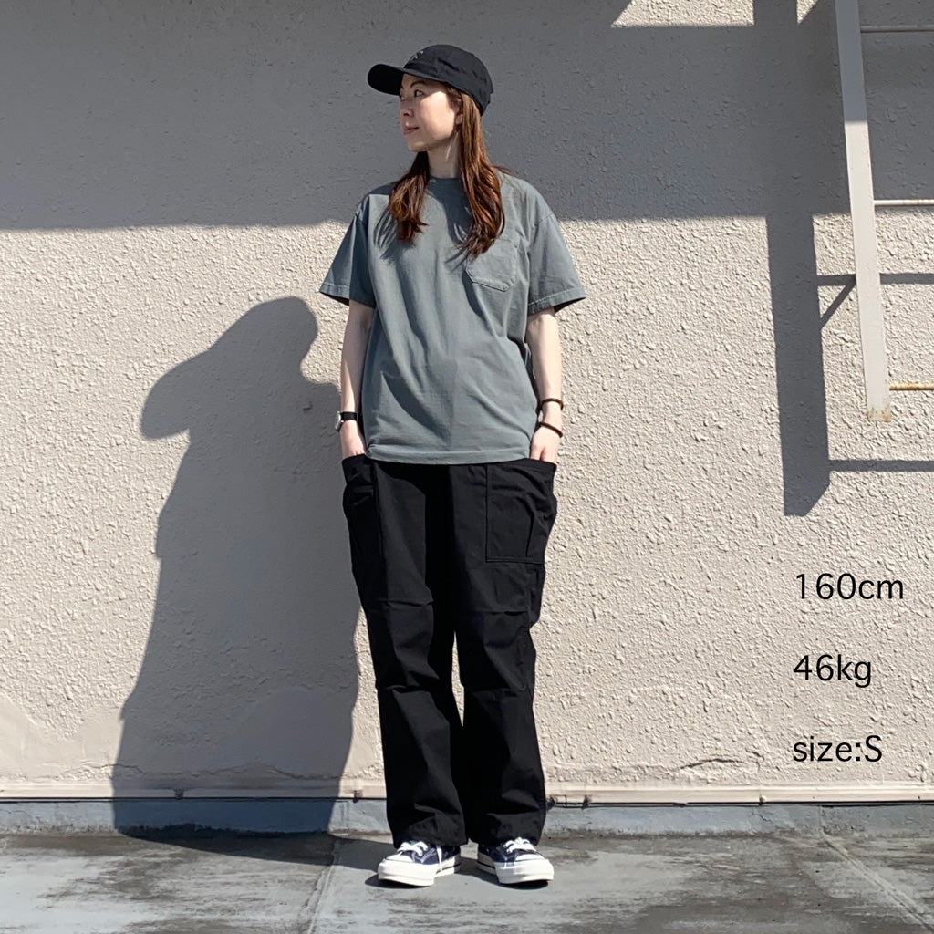 SASSAFRAS『OVERGROWN PANTS(C/N RIPSTOP)』(BLACK)