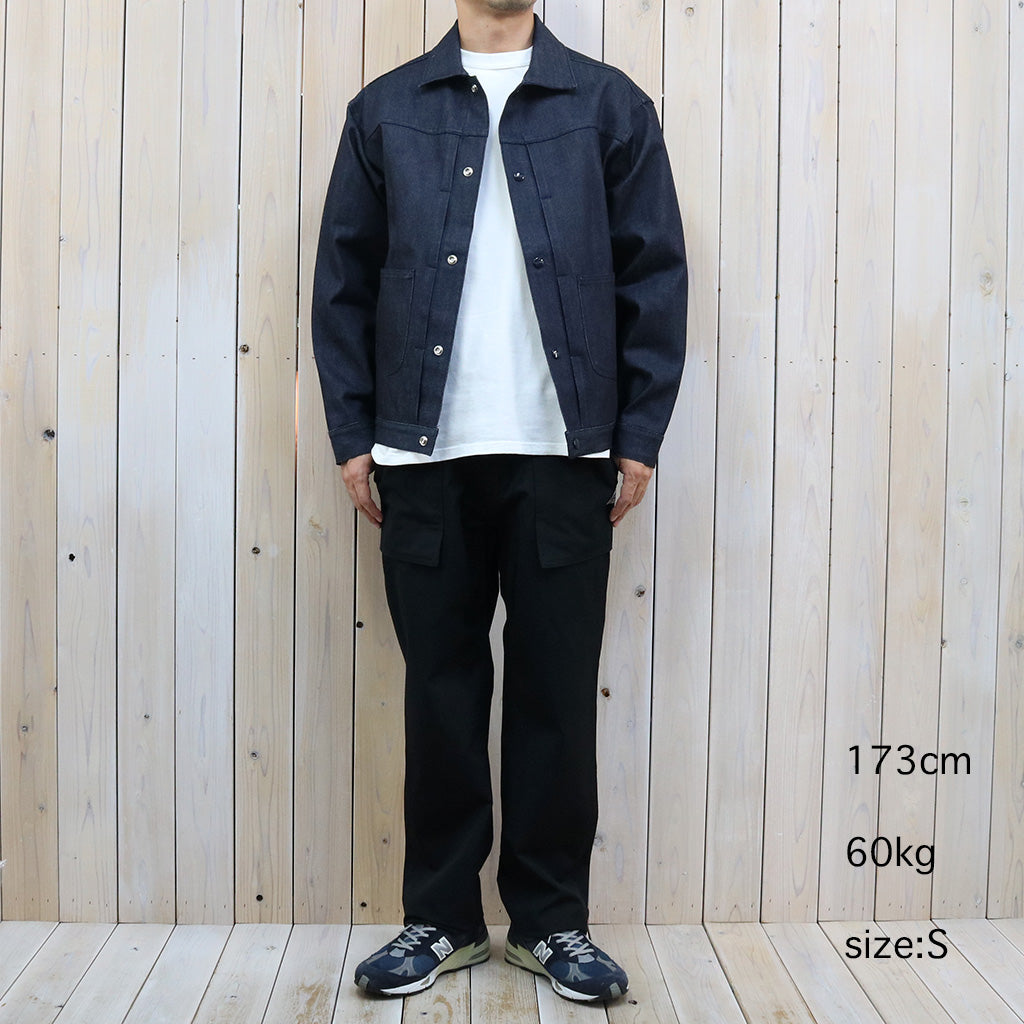 SASSAFRAS『CULTIVATOR PANTS(WEATHER)』(BLACK)