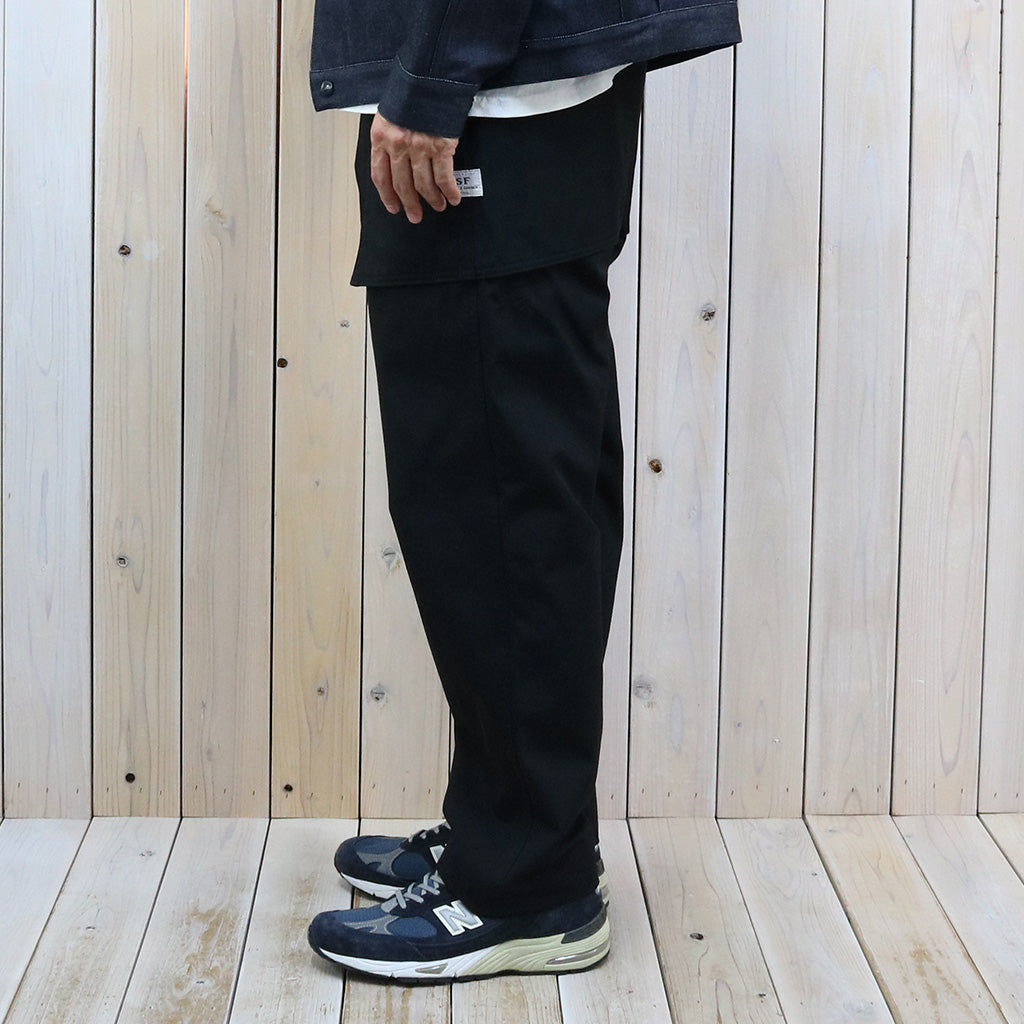 SASSAFRAS『CULTIVATOR PANTS(WEATHER)』(BLACK)