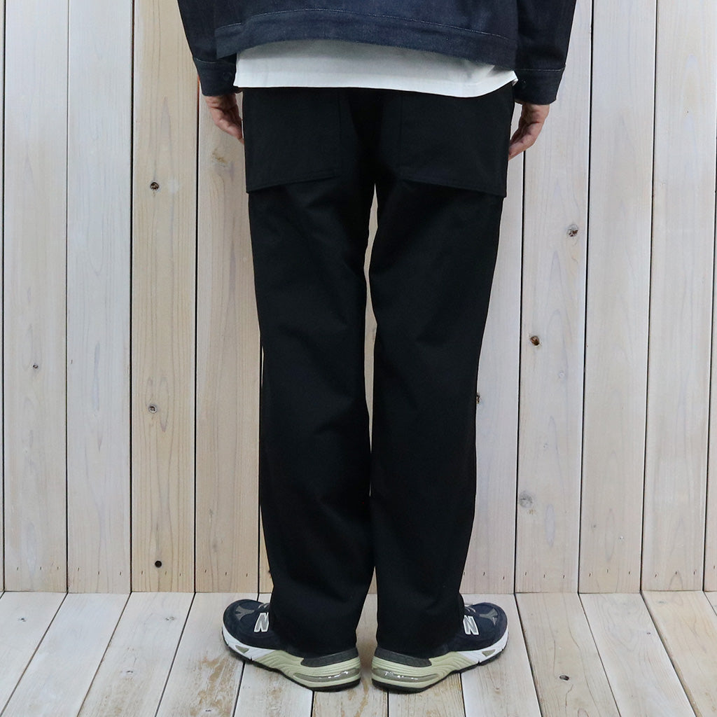 SASSAFRAS『CULTIVATOR PANTS(WEATHER)』(BLACK)