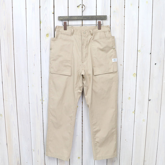 SASSAFRAS『CULTIVATOR PANTS(WEATHER)』(BEIGE)