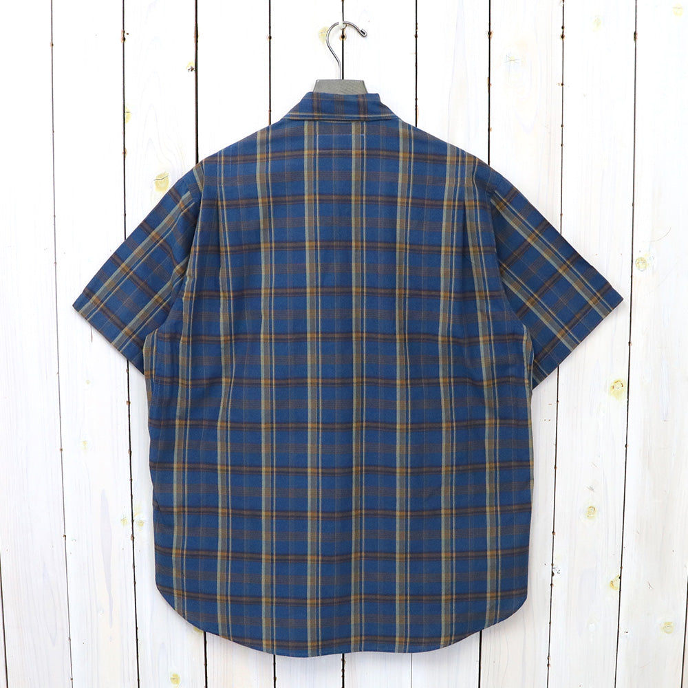SASSAFRAS『DIGS CREW HALF 1/2(MADRAS CHECK)』(NAVY CHECK)