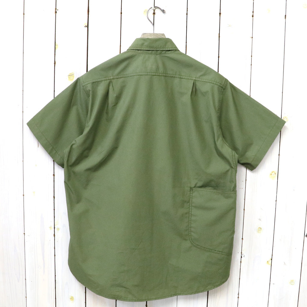 SASSAFRAS『DIGGIN SHIRT 1/2(SUPIMA TYPEWRITER)』(OLIVE)
