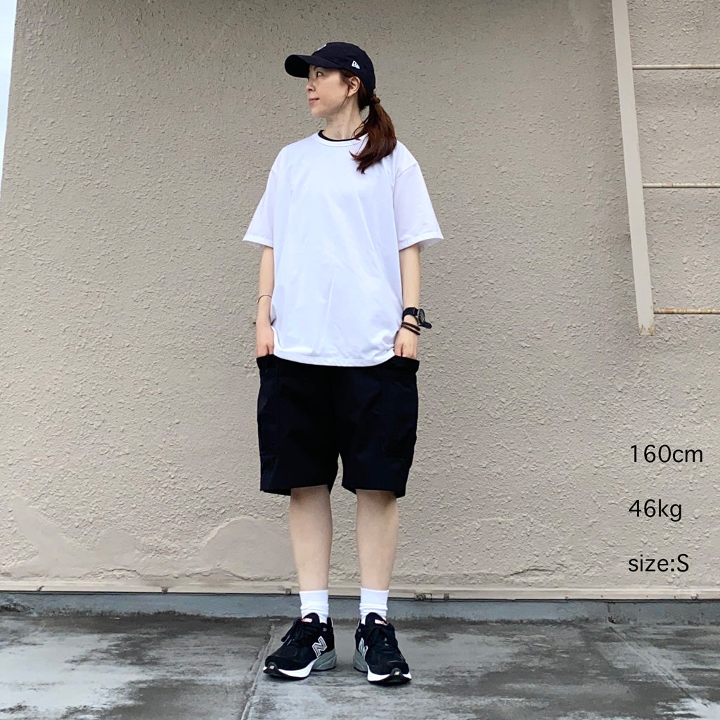 SASSAFRAS『OVERGROWN PANTS 1/2(WEATHER)』(BLACK)