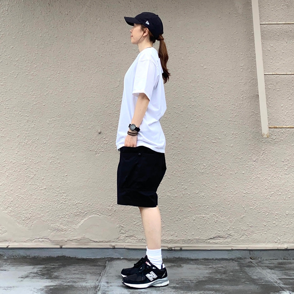 SASSAFRAS『OVERGROWN PANTS 1/2(WEATHER)』(BLACK)